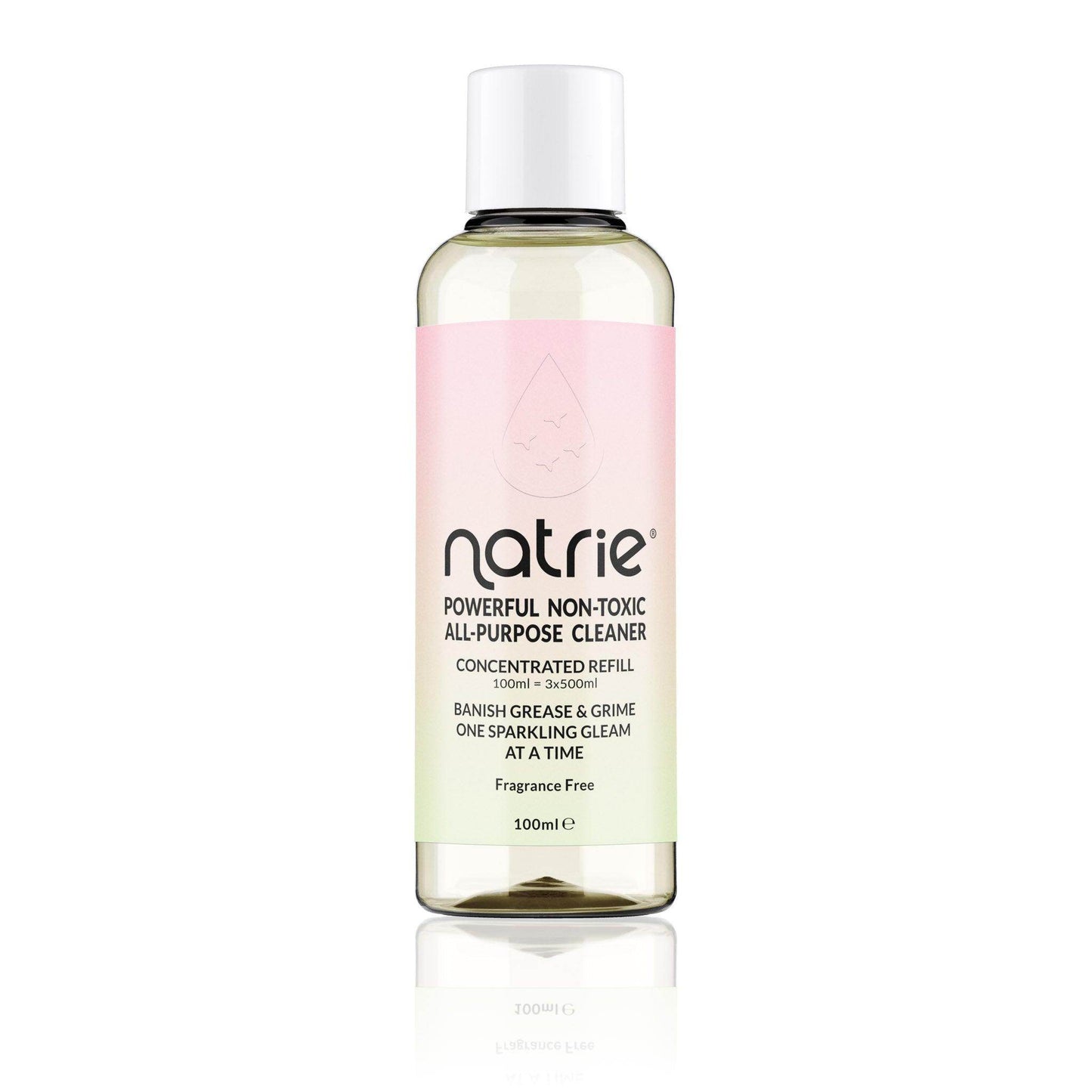 Low Allergen All Purpose Cleaning Concentrate - Fragrance Free - Natrie