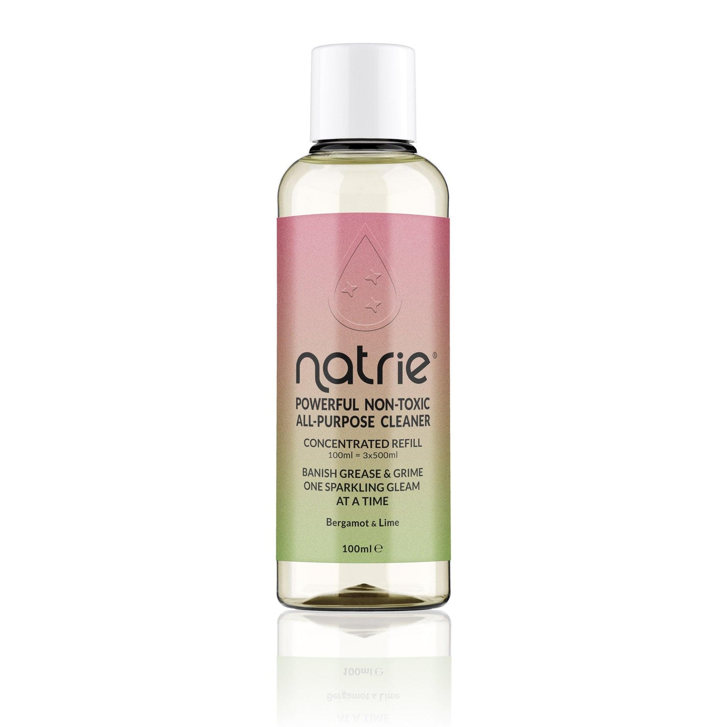 Powerful Non-Toxic All Purpose Cleaner - Bergamot & Lime Fragrance