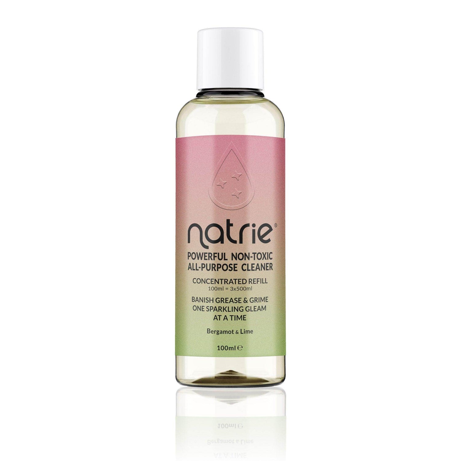 Low Allergen All Purpose Cleaning Concentrate - Bergamot & Lime - Natrie 