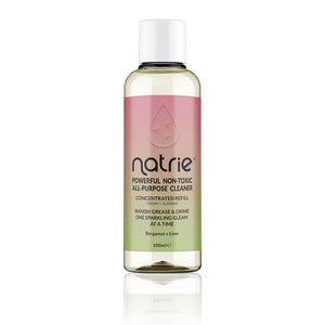 Low Allergen All Purpose Cleaning Concentrate - Bergamot & Lime - Natrie 