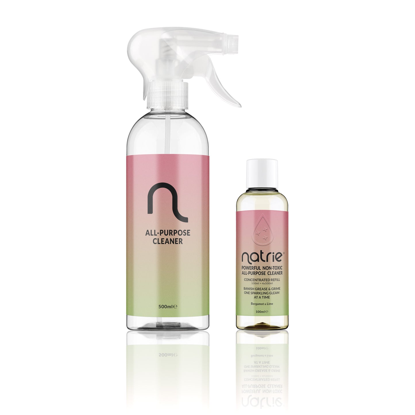 Natrie Cleaning Starter Kit | Bergamot and Lime